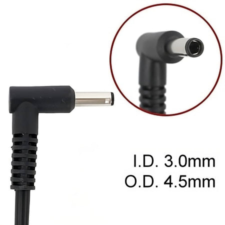 HP TouchSmart 15-j 15-n Series Laptop Charger AC Adapter Power Cord (3.0 x 4.5mm) [19V 65W/90W] - Compatible Adapter