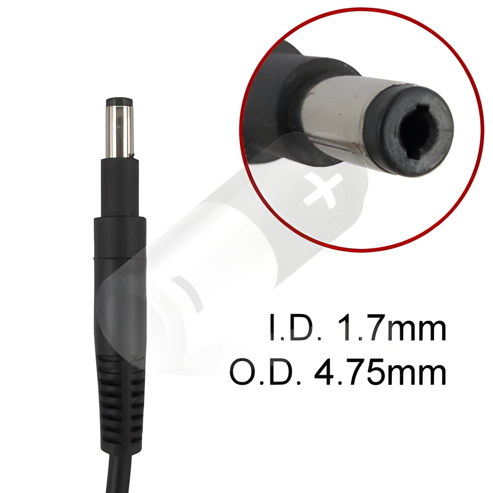 HP Pavilion Sleekbook 14-b031 Laptop Charger AC Adapter Power Cord (1.7 x 4.75mm) [19.5V 3.33A 65W] - Compatible Adapter