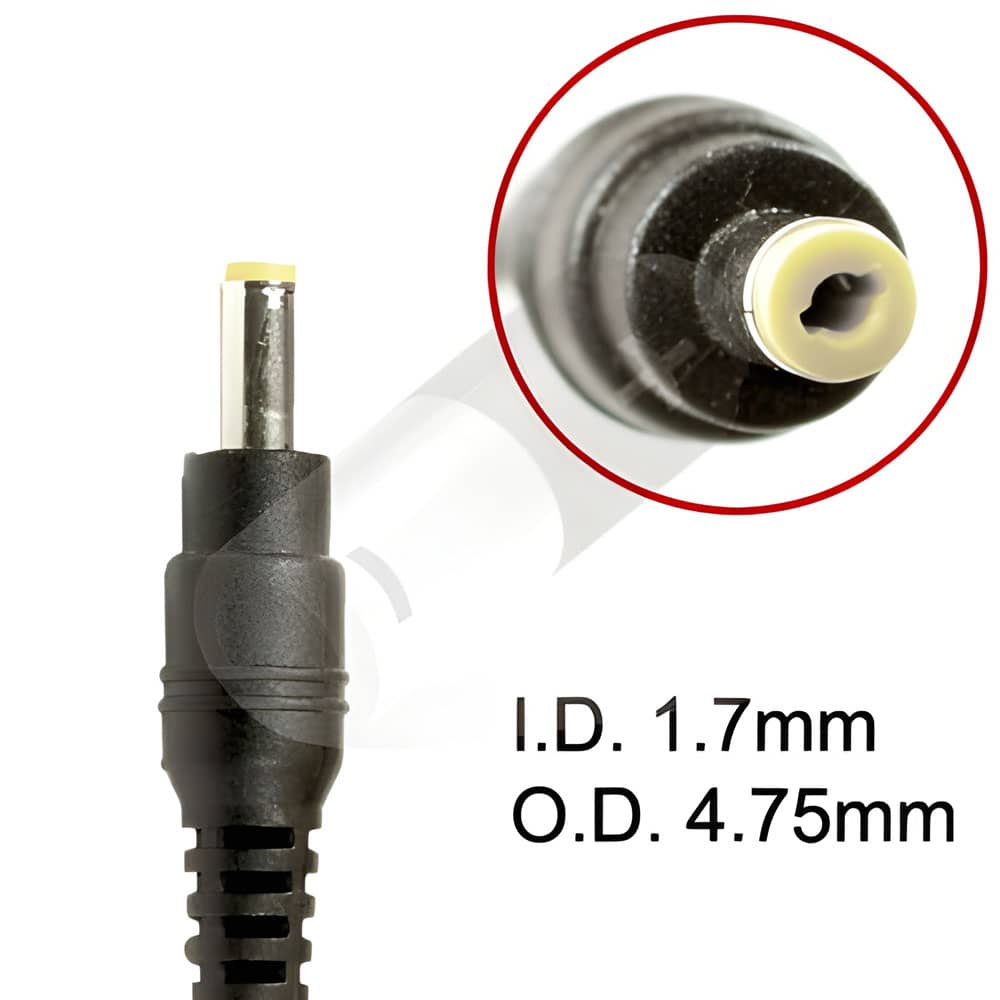 4.75 x 1.7mm 18.5V 65W AC Adapter – Universal Power Supply for Devices ≤ 65W