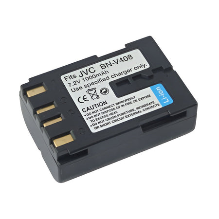 JVC BN-V416U Camcorder Battery for JVC GR-DVL100 DVL200 DVL300 DVL400 DVL500 DVL600 DVL700 DVL800 DVL900 GR-DZ7 GR-HD1 Camcorder [3.6V] Compatible Battery