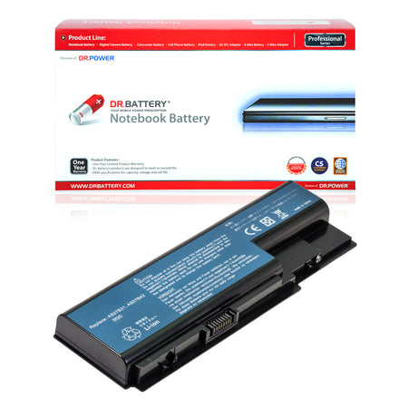 AS07B61 Battery for Acer Aspire 5720 5730 6930 7720 Series Acer Extensa 4420 Series Gateway MD2614 MD2601u Series Laptop AS07B31 AS07B51 AS07B41 AS07B71 BT.00603.033 [11.1V] Compatible Battery