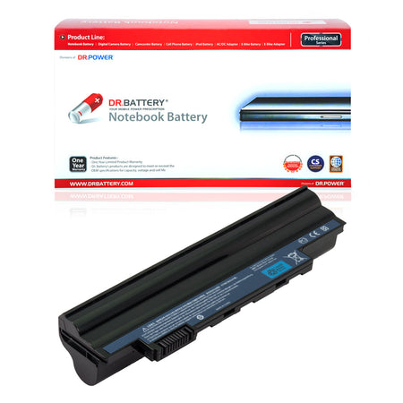 Acer Aspire One 522 series Aspire One D260 D260E series Aspire One Happy series Gateway LT23 Series Laptop Battery AL10A31 AL10B31 31CR17/65-2 [11.1V] Compatible Batt
