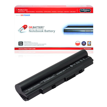 Compatible laptop battery for Asus U50 U80 U81 U89 U20 series with DrBattery packaging