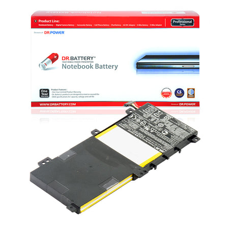 Asus Transformer Book Flip R554L R554LA Series Laptop Battery C21N1333 0B200-00860100 0B200-00860200 0B200-00860300 0B200-00860400 C21NI333 [7.5V] Compatible Battery