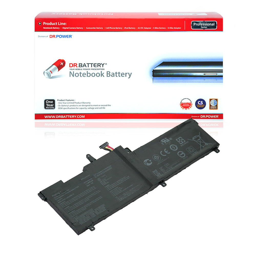 0B200-02070000 Battery for Asus ROG Strix GL702 GL702V GL702VM GL702VMK GL702VS GL702VSK GL702VT GL702ZC Series Asus GL702 GL702V GL702VM GL702VMK GL702VS GL702VSK GL702VT GL702ZC Series Laptop C41N1541 [15.2V] Compatible Battery