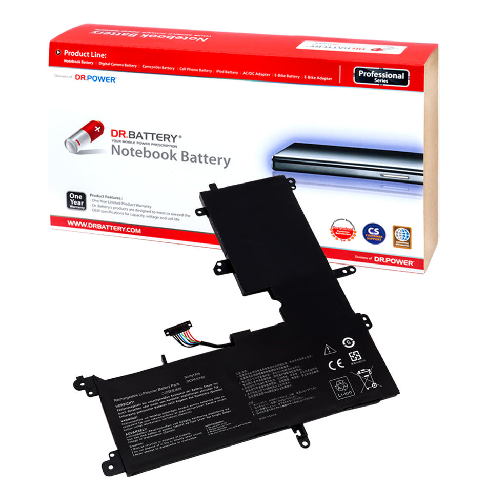Asus VivoBook Q405UA UX460UA Q405UA-BI5T7 Q405UA-BI5T5 Series Laptop Battery B31N1705 0B200-02660000 3ICP5/57/80 [11.4V/11.52V] Compatible Battery