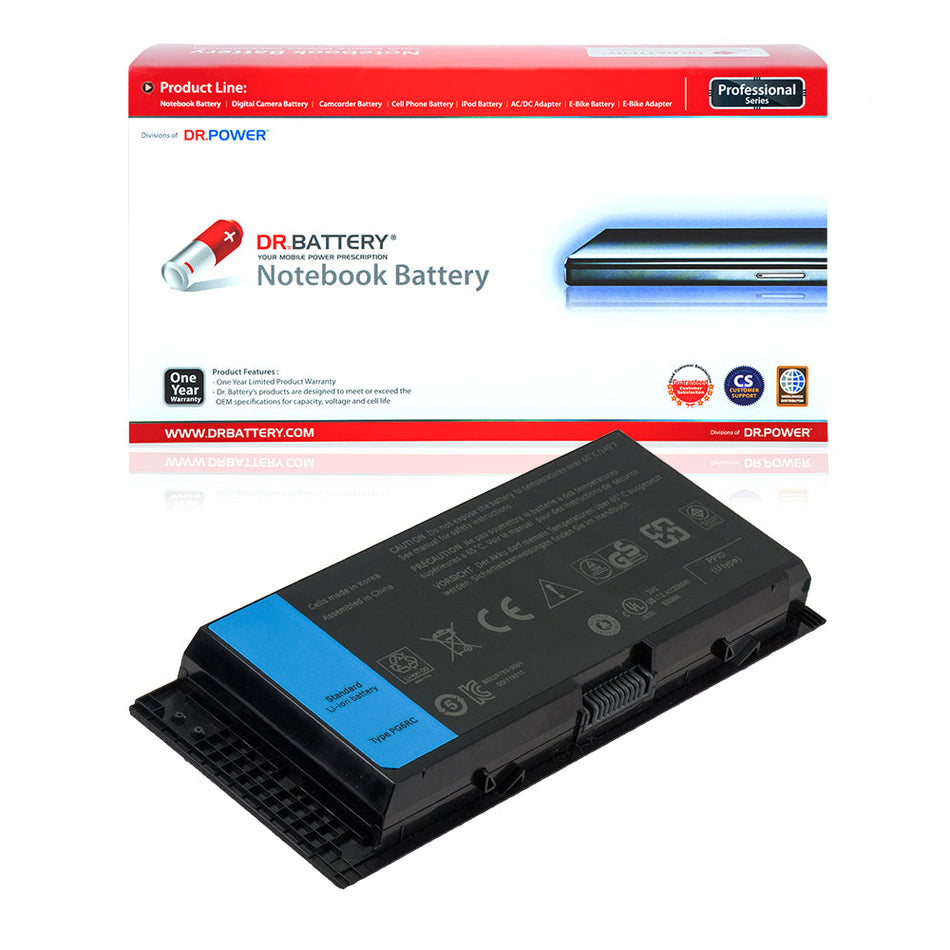 Dell Precision M6700 M6600 M4600 M4700 M6800 M4800 Laptop Battery FV993 FJJ4W PG6RC KJ321 R7PND 9GP08 72KRT 0FVWT4 0TN1K5 312-1177 331-1465 [11.1 V] Battery Replacement