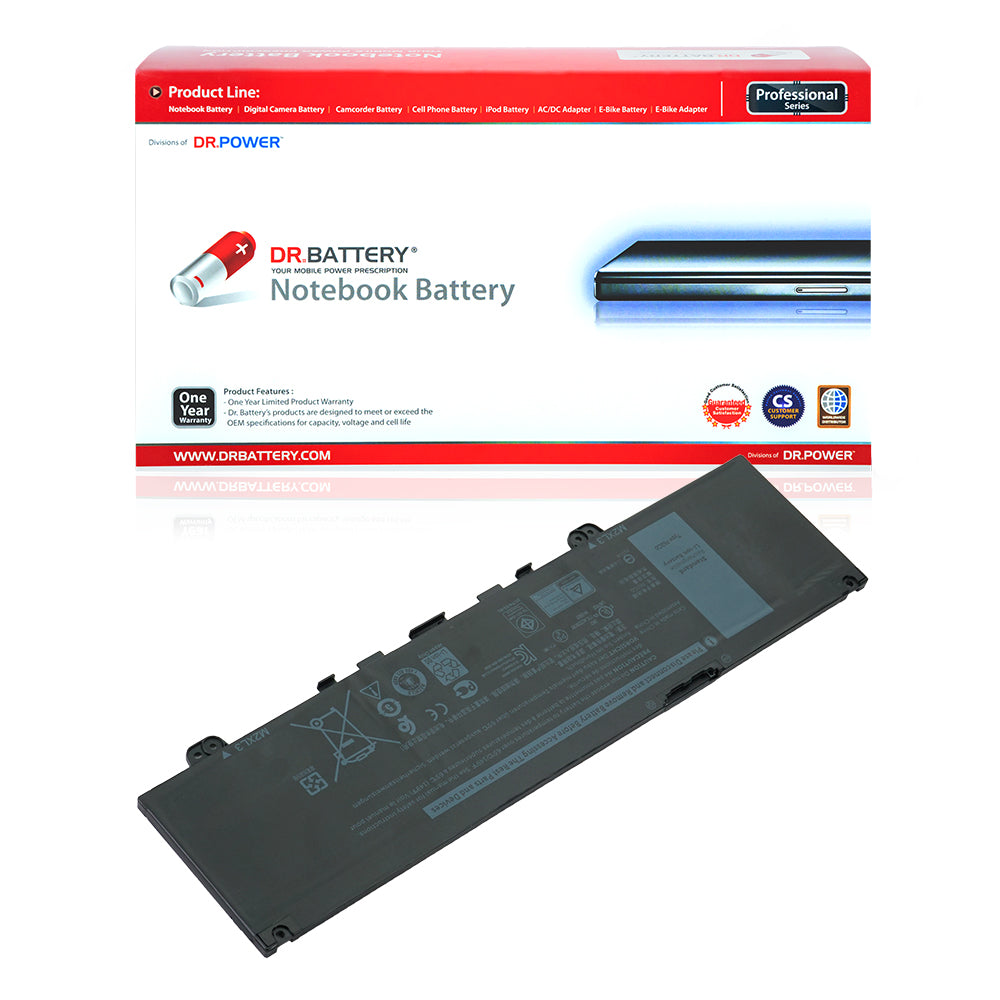 Dell Vostro 13 5370 Series Laptop Battery F62G0 RPJC3 39DY5 F62GO 039DY5 0RPJC3 [11.4V] Compatible Battery