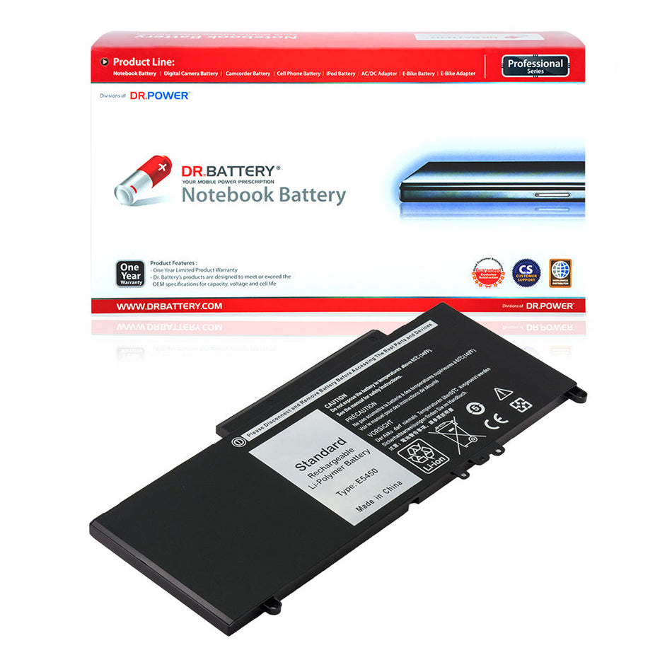8V5GX 451-BBLN Battery for Dell Latitude 3150 3160 E5270 Latitude E5450 E5550 E5270 E5470 E5570 Latitude 12 E5270 Latitude 14 E5450 E5550 Series Laptop G5M10 WYJC2 F5WW5 0R9XM9 0TXF9M [7.4V] Compatible Battery